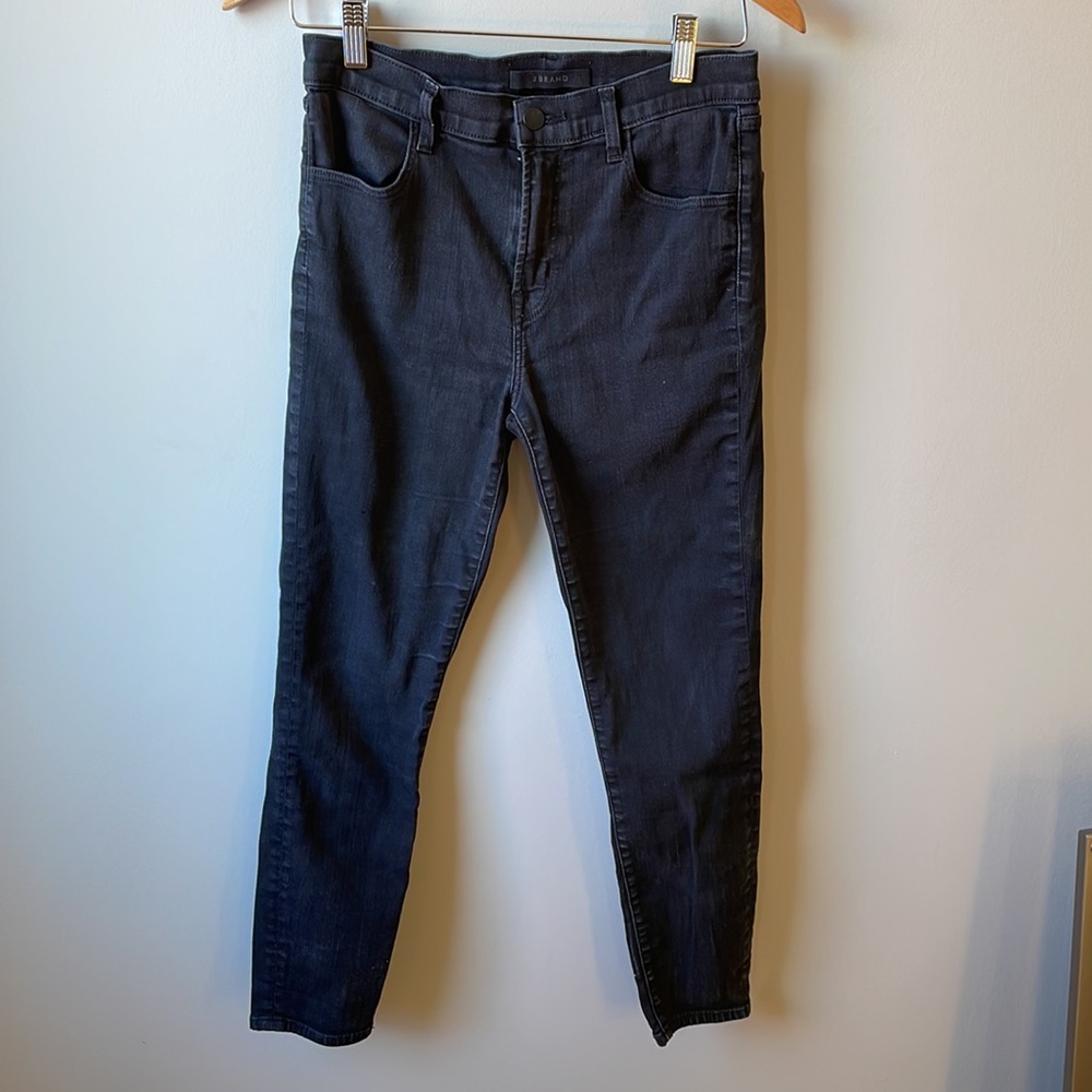 J Brand Black Stretch Skinny Jeans size 28
